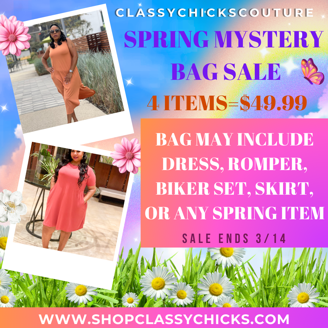 Spring Mystery Bag Sale