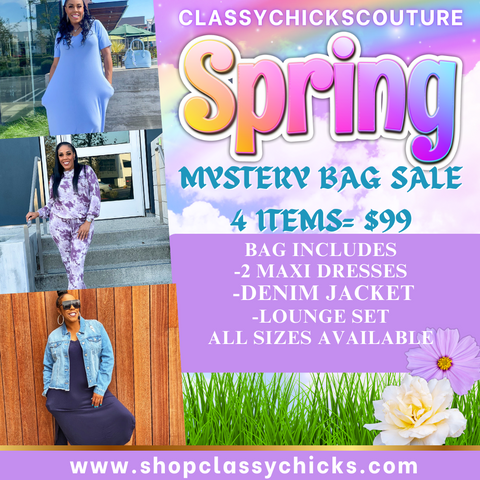 Spring Mystery Bag Sale