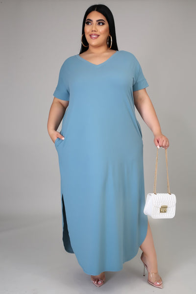 Lounge Around T Shirt Dress