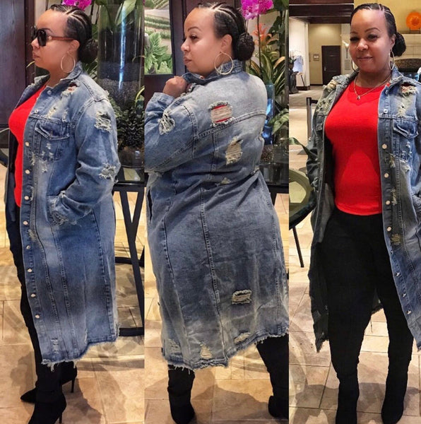 She Bad Denim Jacket (regular)