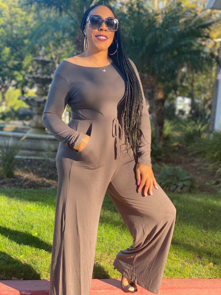 Class Act Jumpsuit ( Small- Xl)