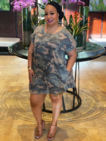 Miss Camo Dress